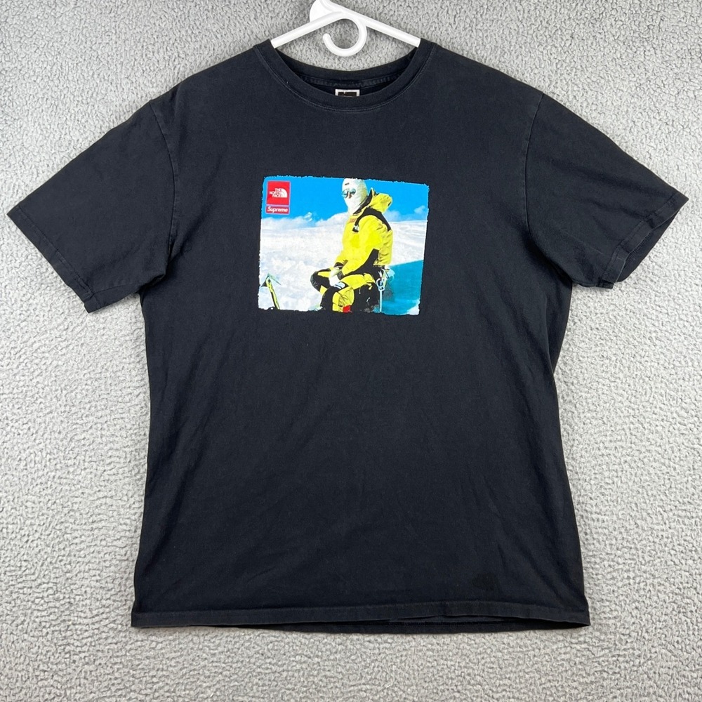 Supreme‎ The North Face Photo Tee Black Mens Large Mountain Graphic T-Shirt
